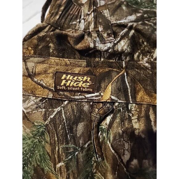 GAMEHIDE Mens Lined Grass Camo Hush Hide Hunting Pants 34x32 See Description - Picture 8 of 8
